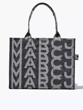 Marc Jacobs Monogram Denim Large Tote Bag